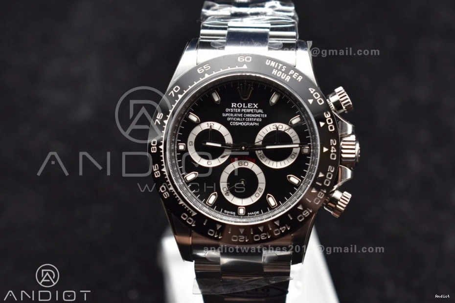 Black And Case Daytona SS V3 Clean 116500 904L Dial Bracelet 4130 0110